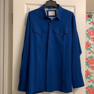 Royal Blue Button Down Shirt